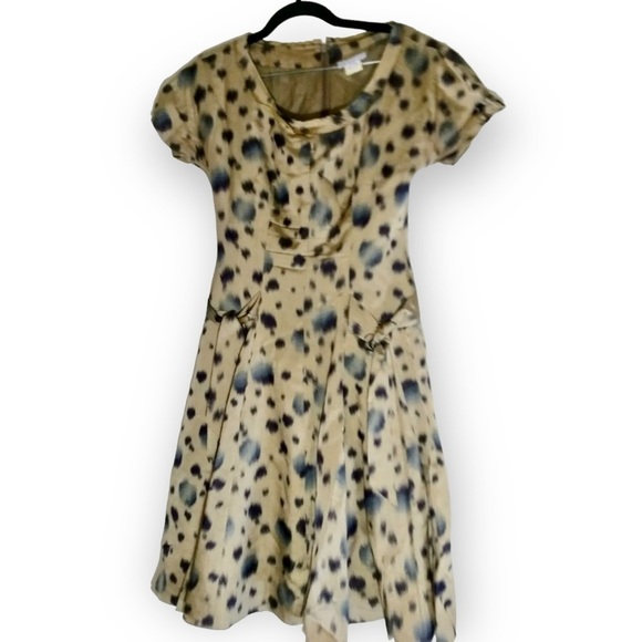 Vera Wang women’s silk Aline dress size 4 - Picture 1 of 3